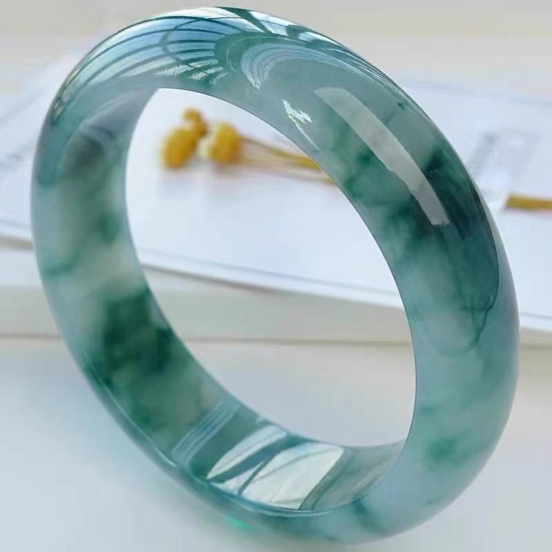 Bracelets - Pulsera de jadeíta de Myanmar, un