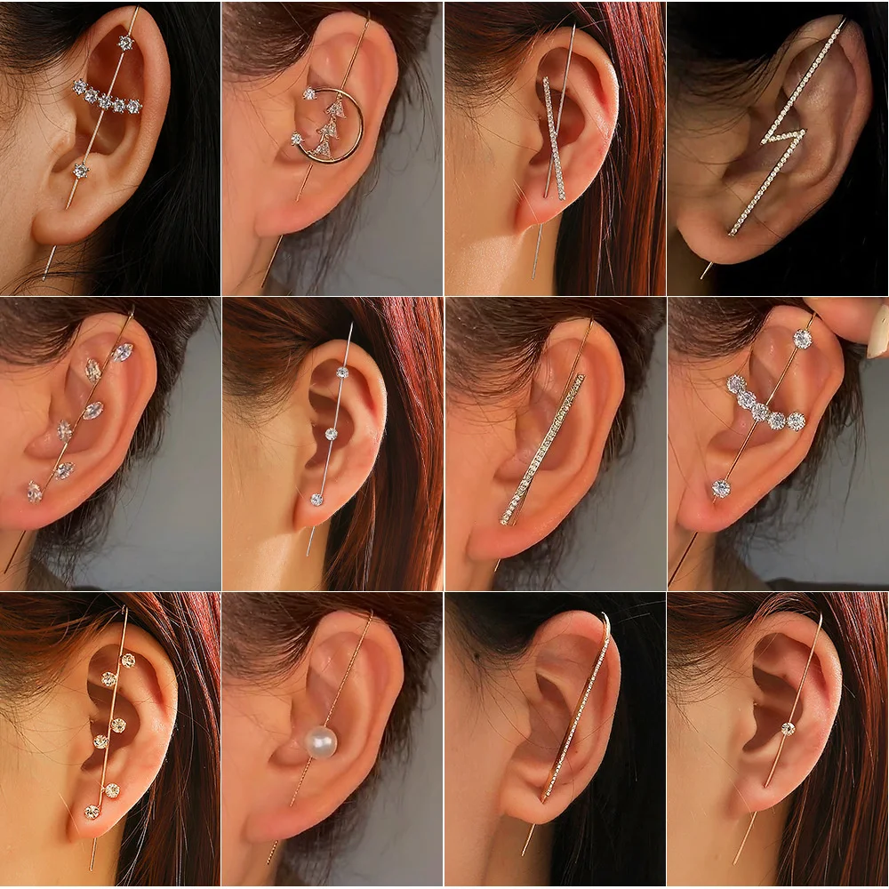 Earrings - Nuevos pendientes de hoja elevada para