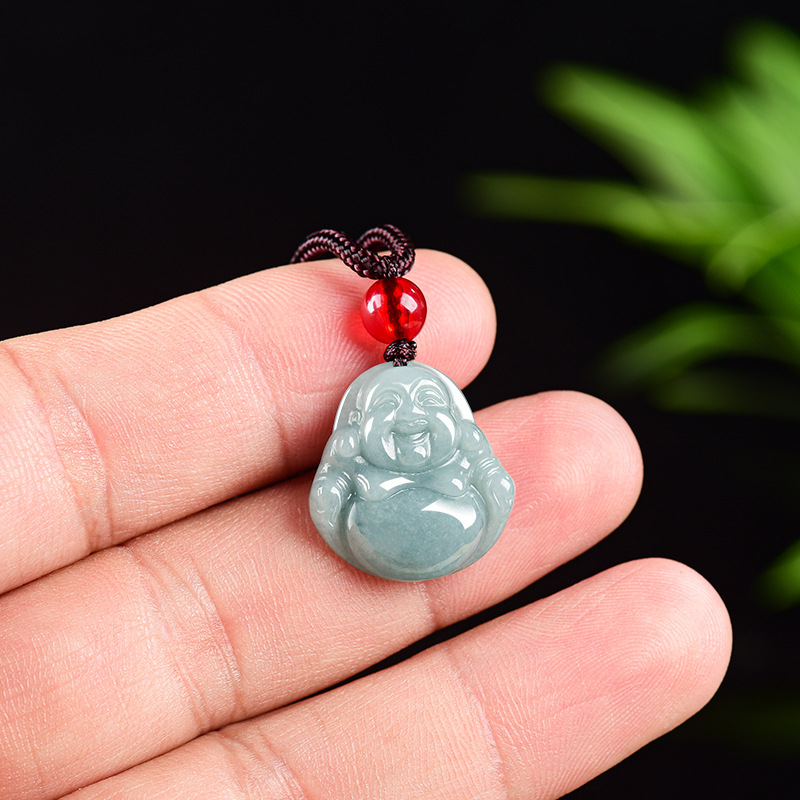 Necklaces - Collar con colgante de Buda Guanyin