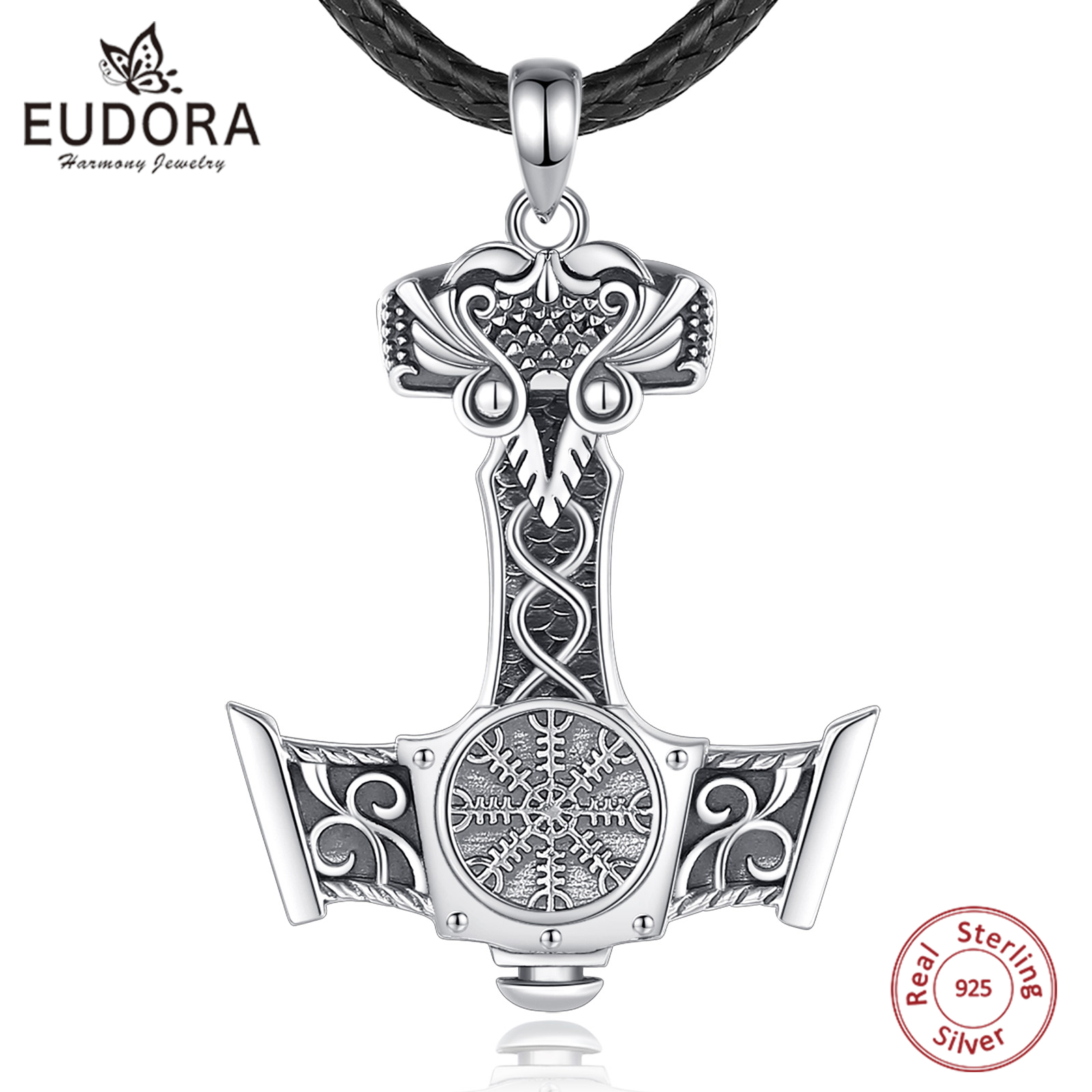 925 Sterling Silver Chain Necklace Men - Eudora-collar de plata de ley 925