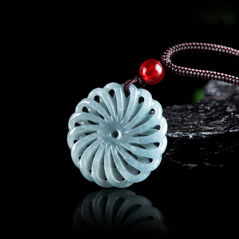Necklaces - Collar con Colgante de Flor de