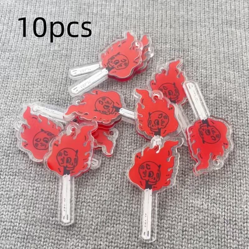 Earrings - 10 piezas de colgantes de calavera