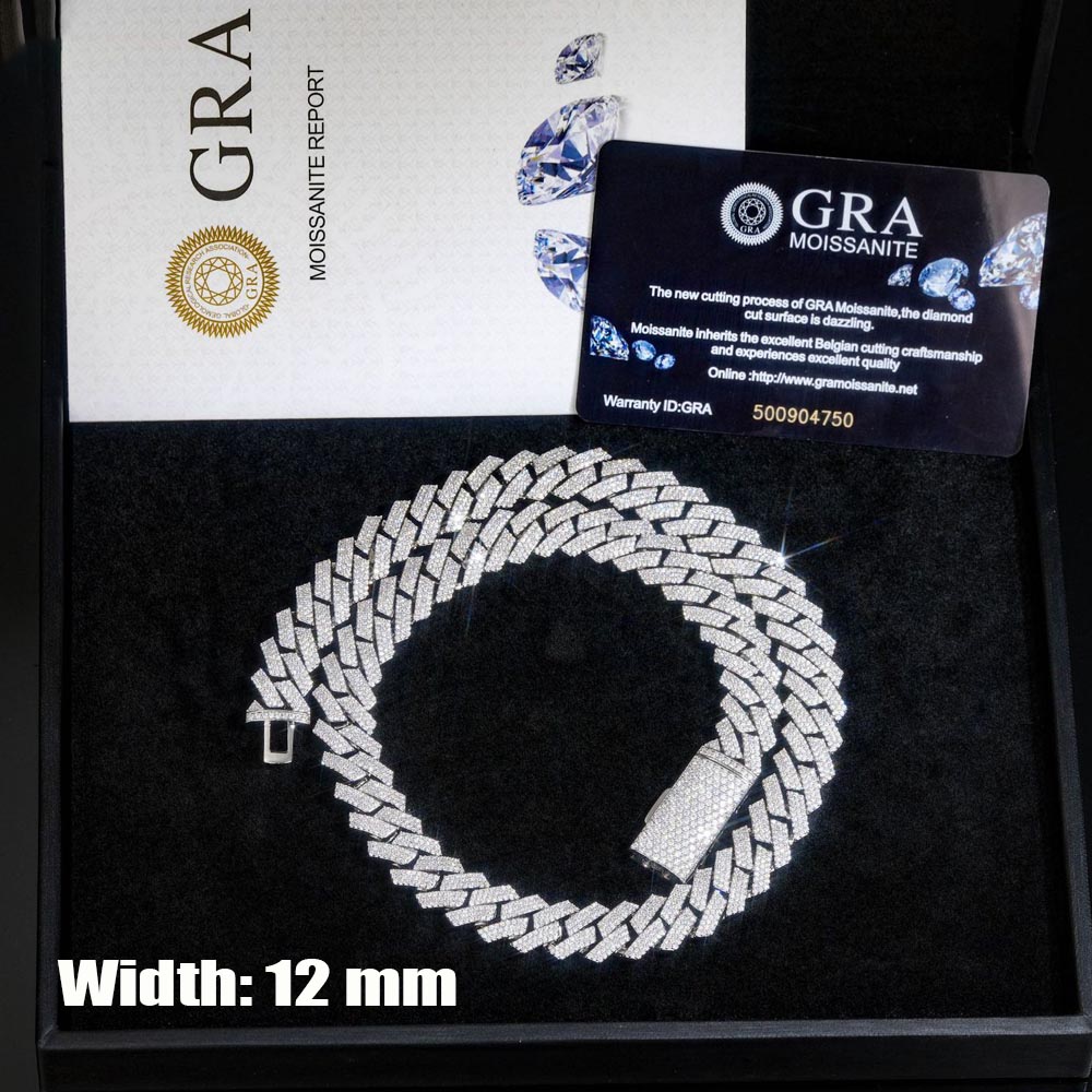 Cuban Link Chain 12Mm - Collar de Cadena Cubana de 12mm
