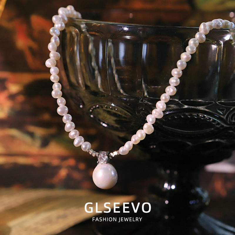 Pearl Choker Necklace Vintage - Nueva moda collar de perlas de