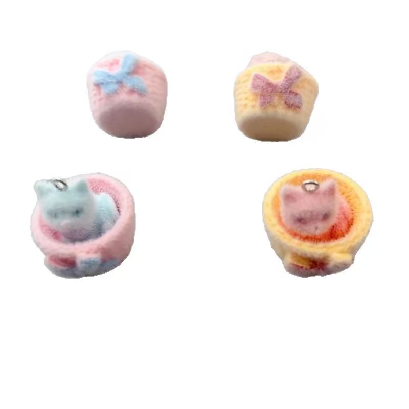 4 colgantes de gato de resina  - Earrings reseña y precio