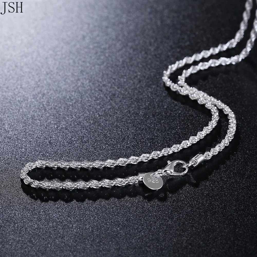 40-60 cm al por mayor 925 cade - 925 Sterling Silver Chain Necklace Men reseña y precio