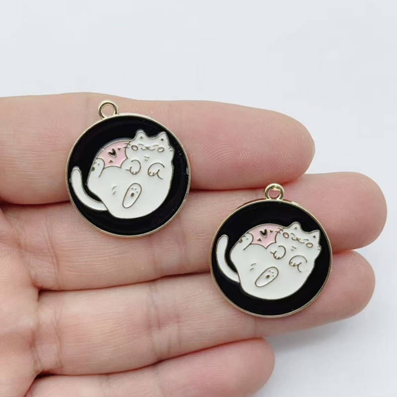 10 piezas de dijes de aleación - Earrings reseña y precio
