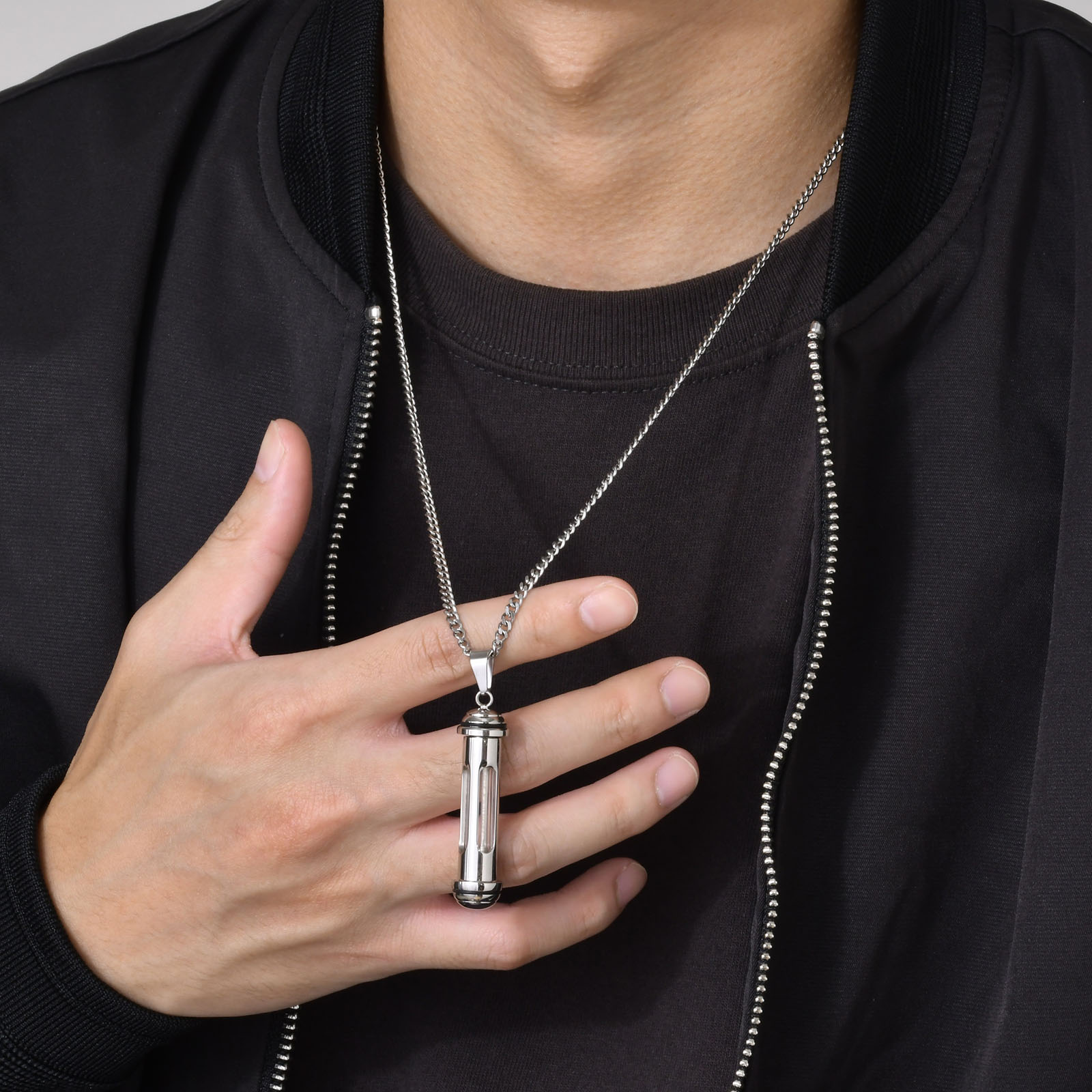Vnox Collares de acero inoxida - Cuban Link Chain 12Mm reseña y precio