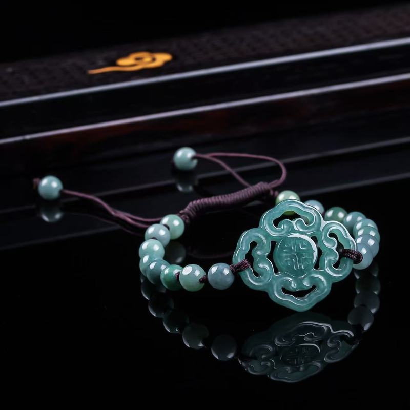Pulsera de Jadeíta Natural Gra - Bracelets reseña y precio