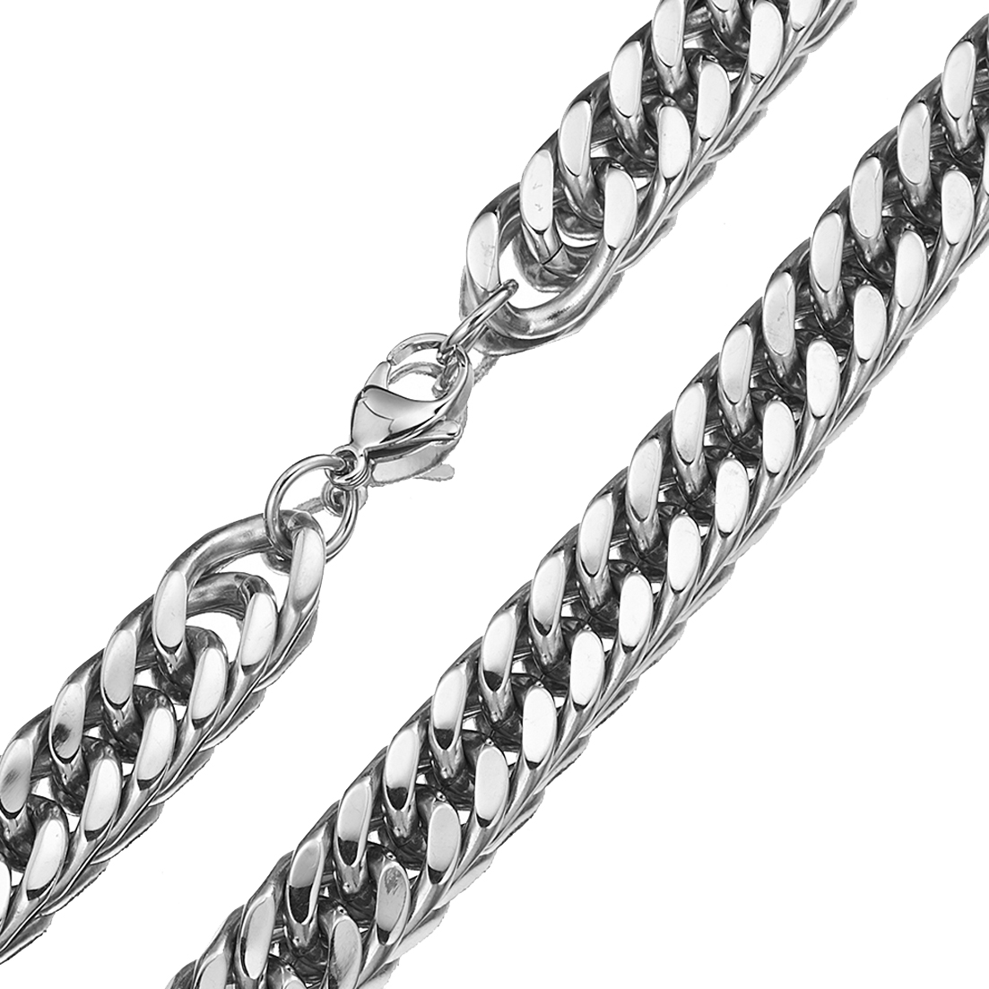 Collar de acero inoxidable 316 - Cuban Link Chain 12Mm reseña y precio